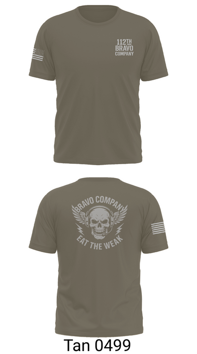 112th Signal Battalion B CO 38281413 Short Sleeve Performance Shirt - 76