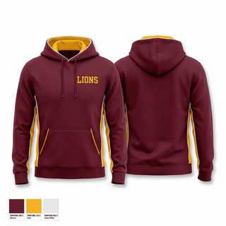 Zip Hoodie, Lions, Baseball, Teamtime, Team time, sublimation, custom sports apparel, team uniforms, spirit wear, spiritwear, sports uniforms, custom shirts, team store, custom team store, fundraiser sports, apparel fundraiser