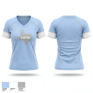 Womens Short Sleeve Vneck Shirt, High Plains Baseball, Baseball, Teamtime, Team time, sublimation, custom sports apparel, team uniforms, spirit wear, spiritwear, sports uniforms, custom shirts, team store, custom team store, fundraiser sports, apparel fundraiser
