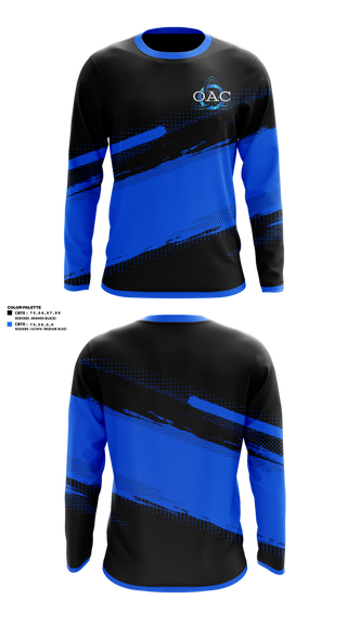 Long Sleeve Performance Shirt, OA Cheerleading, Cheer, Teamtime, Team time, sublimation, custom sports apparel, team uniforms, spirit wear, spiritwear, sports uniforms, custom shirts, team store, custom team store, fundraiser sports, apparel fundraiser