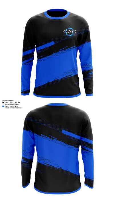 OA Cheerleading 58785935 Long Sleeve Performance Shirt 1