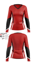 Grantsville Girls Soccer 58170846 Women's Long Sleeve V-neck Shirt - 1