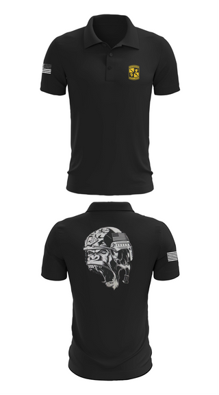 Short Sleeve Performance Polo, Gorilla battalion, , Teamtime, Team time, sublimation, custom sports apparel, team uniforms, spirit wear, spiritwear, sports uniforms, custom shirts, team store, custom team store, fundraiser sports, apparel fundraiser