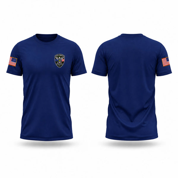 Green Township Police Old School Cotton Feel Shirt - 1