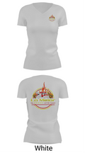 LO MEJOR DE CHANO 89544016 Women's Short Sleeve V-neck Shirt - 12