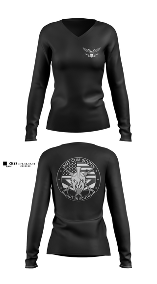 Womens Long Sleeve Vneck Shirt, Special Response Team, Police, Teamtime, Team time, sublimation, custom sports apparel, team uniforms, spirit wear, spiritwear, sports uniforms, custom shirts, team store, custom team store, fundraiser sports, apparel fundraiser
