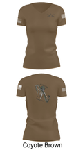 Q Troop 4/278th 47138510 Women's Short Sleeve V-neck Shirt - 8