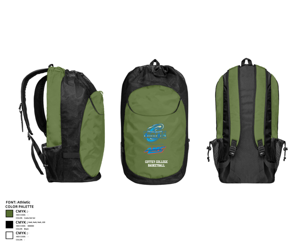 Gear Bag, Cottey College Basketball, Women's Basketball, Teamtime, Team time, sublimation, custom sports apparel, team uniforms, spirit wear, spiritwear, sports uniforms, custom shirts, team store, custom team store, fundraiser sports, apparel fundraiser