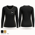 Speed Training Co. 72080350 Women's Long Sleeve V-neck Shirt - 1