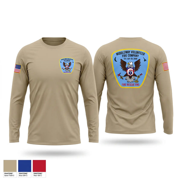 Long Sleeve Performance Shirt, Middleway, EMS/EMT, Teamtime, Team time, sublimation, custom sports apparel, team uniforms, spirit wear, spiritwear, sports uniforms, custom shirts, team store, custom team store, fundraiser sports, apparel fundraiser