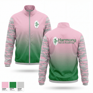 Fleece Jacket, Harmony Dance Academy, Cheer, Teamtime, Team time, sublimation, custom sports apparel, team uniforms, spirit wear, spiritwear, sports uniforms, custom shirts, team store, custom team store, fundraiser sports, apparel fundraiser