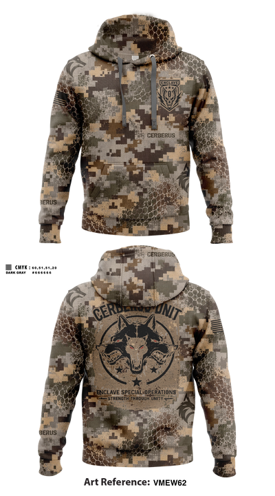 Cerberus unit Hoodie - 31
