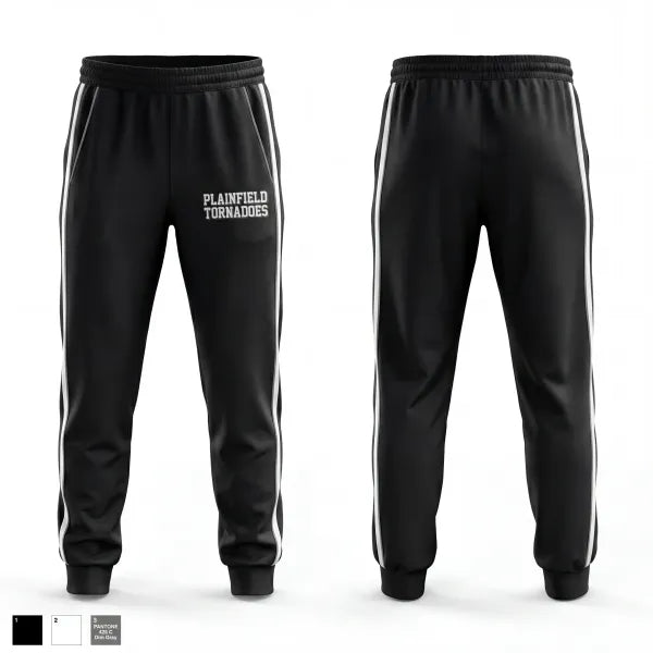 Sweatpants, Plainfield tornadoes, Baseball, Teamtime, Team time, sublimation, custom sports apparel, team uniforms, spirit wear, spiritwear, sports uniforms, custom shirts, team store, custom team store, fundraiser sports, apparel fundraiser