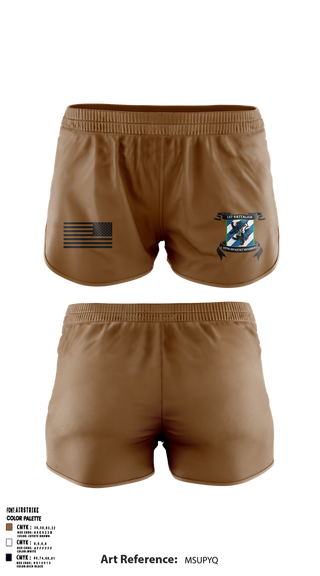 Ranger Panties, Crusher Company 1-28 Infantry Regiment, Army, Teamtime, Team time, sublimation, custom sports apparel, team uniforms, spirit wear, spiritwear, sports uniforms, custom shirts, team store, custom team store, fundraiser sports, apparel fundraiser