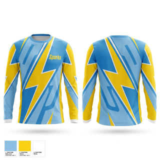 Long Sleeve Performance Shirt, Sparks, Softball, Teamtime, Team time, sublimation, custom sports apparel, team uniforms, spirit wear, spiritwear, sports uniforms, custom shirts, team store, custom team store, fundraiser sports, apparel fundraiser