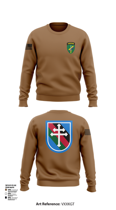 416th CA BN 64518730 Crew Neck Sweatshirt - 101