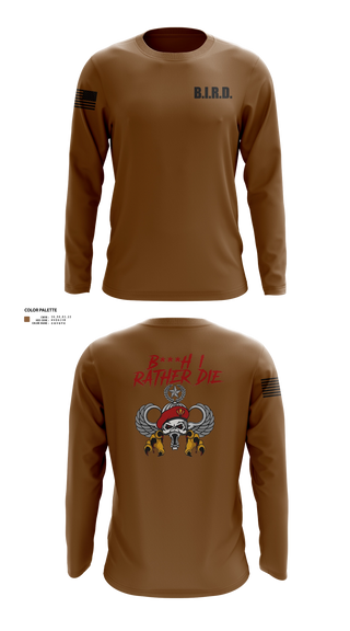Long Sleeve Performance Shirt, 3, Army, Teamtime, Team time, sublimation, custom sports apparel, team uniforms, spirit wear, spiritwear, sports uniforms, custom shirts, team store, custom team store, fundraiser sports, apparel fundraiser