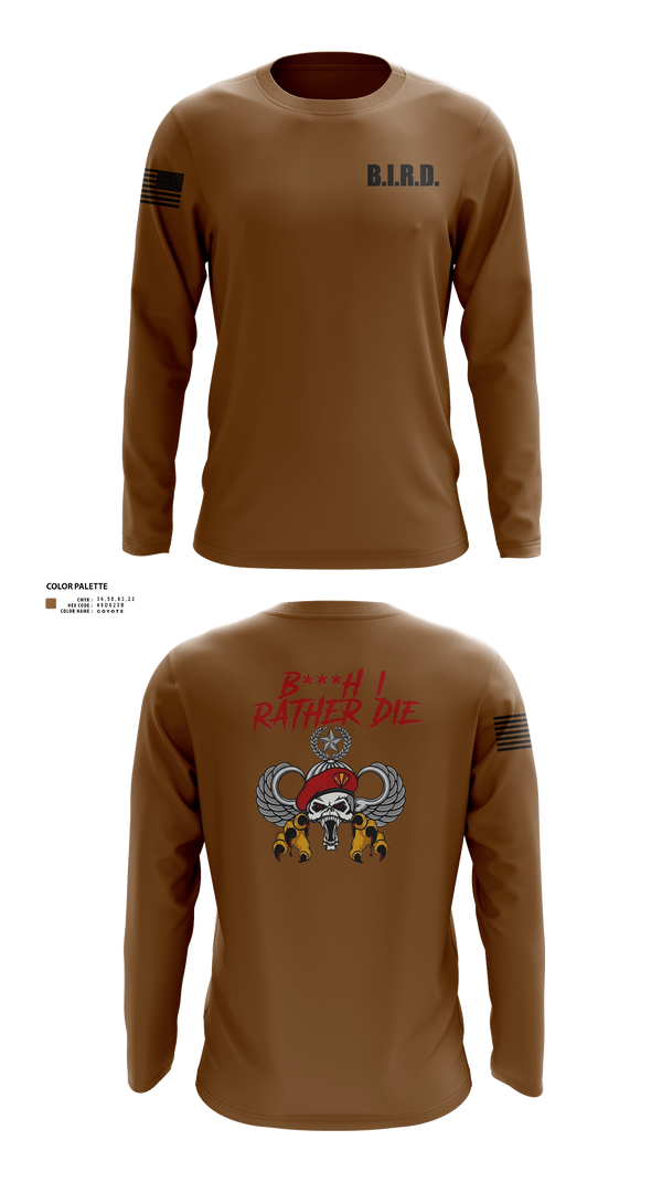 Long Sleeve Performance Shirt, 3, Army, Teamtime, Team time, sublimation, custom sports apparel, team uniforms, spirit wear, spiritwear, sports uniforms, custom shirts, team store, custom team store, fundraiser sports, apparel fundraiser
