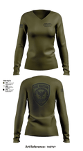 Bexar County Arson/Explosives Investigation 28188418 Women's Long Sleeve V-neck Shirt - 25