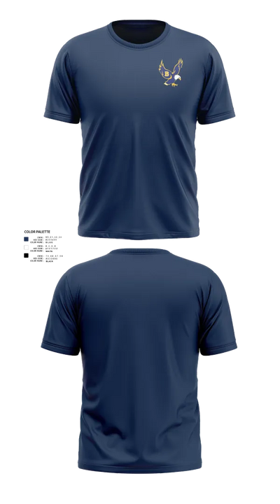 Barrington High School Gymnastics 6144044 Short Sleeve Performance Shirt - 21 (1)