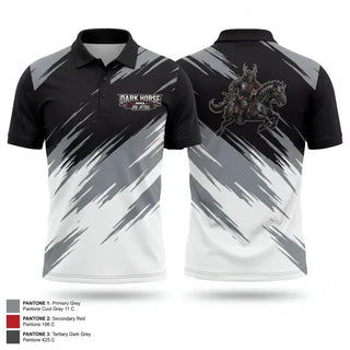 Short Sleeve Performance Polo, DARK HORSE MMA/JIU JITSU, , Teamtime, Team time, sublimation, custom sports apparel, team uniforms, spirit wear, spiritwear, sports uniforms, custom shirts, team store, custom team store, fundraiser sports, apparel fundraiser