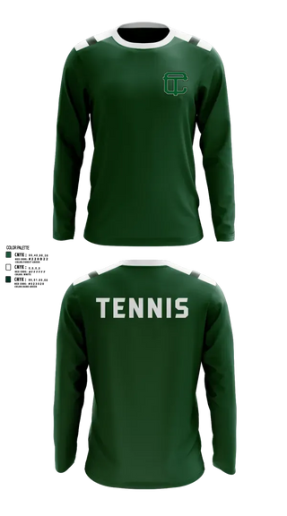 Long Sleeve Performance Shirt, Cass Technical High School Girls Varsity Tennis Team, Tennis, Teamtime, Team time, sublimation, custom sports apparel, team uniforms, spirit wear, spiritwear, sports uniforms, custom shirts, team store, custom team store, fundraiser sports, apparel fundraiser