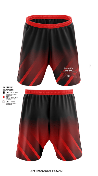 Seabolt's Bujutsu Institute 68651199 Athletic Shorts With Pockets - 1