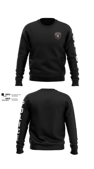Crew Neck Sweatshirt, SLPD, Police, Teamtime, Team time, sublimation, custom sports apparel, team uniforms, spirit wear, spiritwear, sports uniforms, custom shirts, team store, custom team store, fundraiser sports, apparel fundraiser