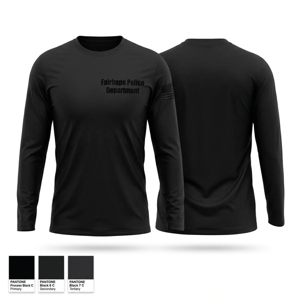 Long Sleeve Performance Shirt, Fairhope Police Department, Police, Teamtime, Team time, sublimation, custom sports apparel, team uniforms, spirit wear, spiritwear, sports uniforms, custom shirts, team store, custom team store, fundraiser sports, apparel fundraiser