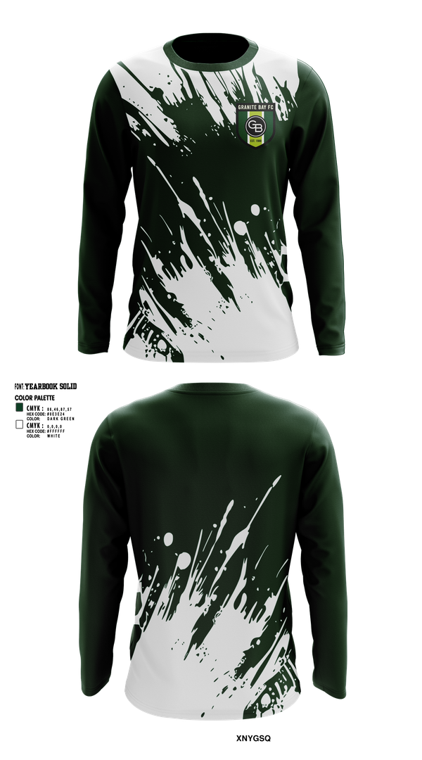 Long Sleeve Performance Shirt, Granite Bay FC, Men's Soccer, Teamtime, Team time, sublimation, custom sports apparel, team uniforms, spirit wear, spiritwear, sports uniforms, custom shirts, team store, custom team store, fundraiser sports, apparel fundraiser