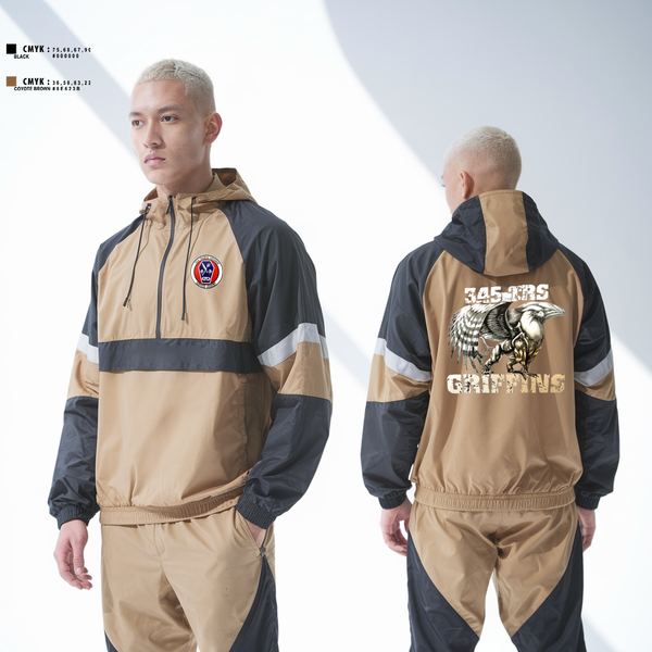 Windbreaker, 345th TRS, , Teamtime, Team time, sublimation, custom sports apparel, team uniforms, spirit wear, spiritwear, sports uniforms, custom shirts, team store, custom team store, fundraiser sports, apparel fundraiser