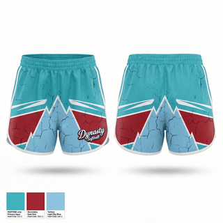 Womens Shorts, Dynasty Elite Softball, Softball, Teamtime, Team time, sublimation, custom sports apparel, team uniforms, spirit wear, spiritwear, sports uniforms, custom shirts, team store, custom team store, fundraiser sports, apparel fundraiser