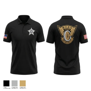 Short Sleeve Performance Polo, MCSO trafficMotors, Police, Teamtime, Team time, sublimation, custom sports apparel, team uniforms, spirit wear, spiritwear, sports uniforms, custom shirts, team store, custom team store, fundraiser sports, apparel fundraiser