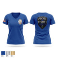 Little Elm Police Women's Short Sleeve V-neck Shirt - 1