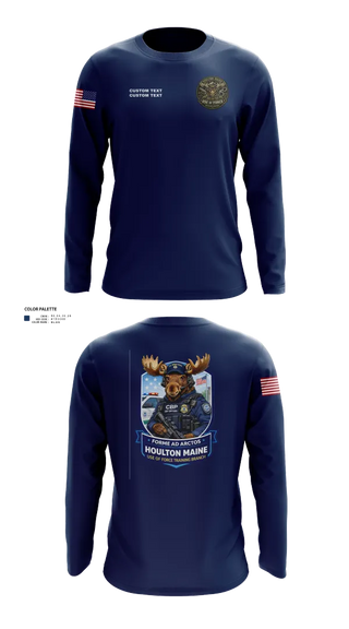 Long Sleeve Performance Shirt, CBP Houlton Maine Use Of Force Training Branch, Police, Teamtime, Team time, sublimation, custom sports apparel, team uniforms, spirit wear, spiritwear, sports uniforms, custom shirts, team store, custom team store, fundraiser sports, apparel fundraiser