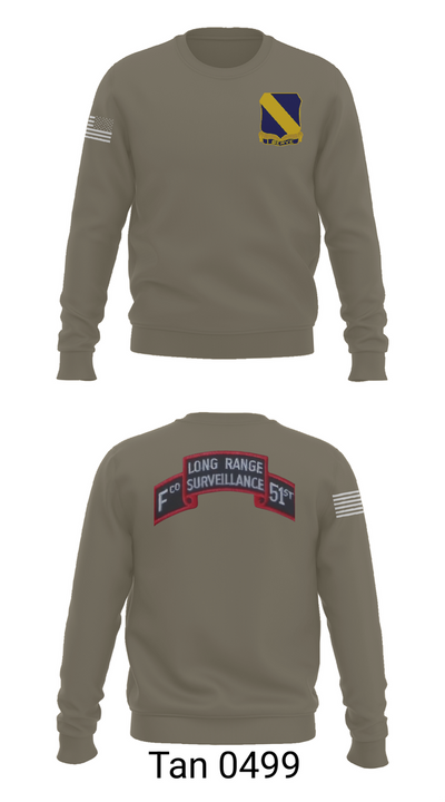 Fco 51st infantry LRSU 81538423 Crew Neck Sweatshirt - 65