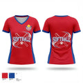 Holland Athletic Association Women's Short Sleeve V-neck Shirt - 1