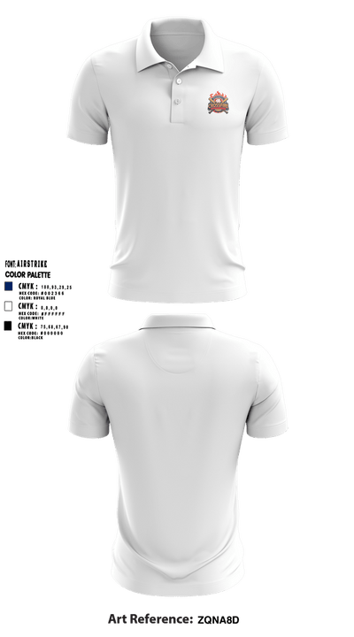 Crossfire 12u Short Sleeve Performance Polo - 3