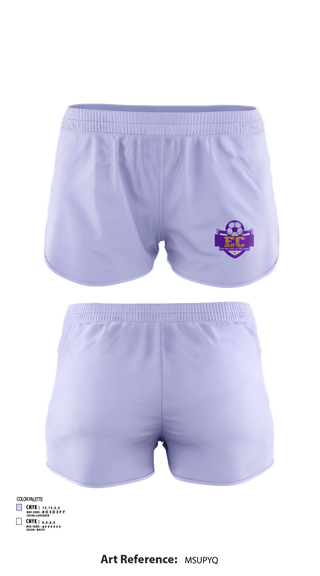 Womens Shorts, EC Soccer, Women's Soccer, Teamtime, Team time, sublimation, custom sports apparel, team uniforms, spirit wear, spiritwear, sports uniforms, custom shirts, team store, custom team store, fundraiser sports, apparel fundraiser