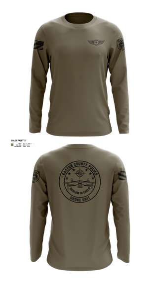 Long Sleeve Performance Shirt, Drone Unit, Police, Teamtime, Team time, sublimation, custom sports apparel, team uniforms, spirit wear, spiritwear, sports uniforms, custom shirts, team store, custom team store, fundraiser sports, apparel fundraiser