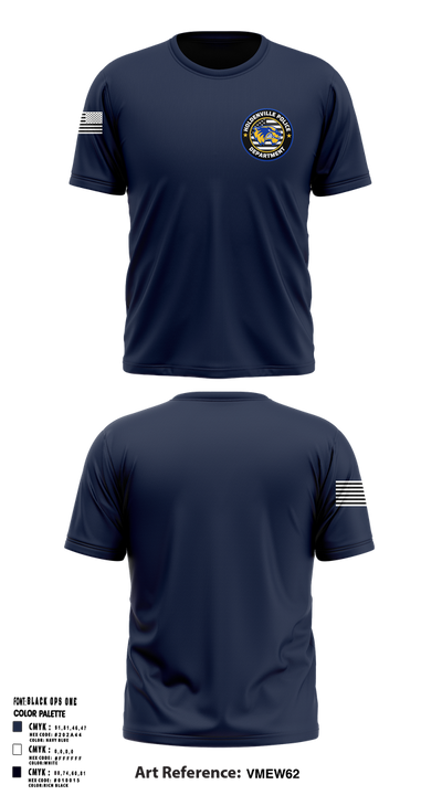 Holdenville PD 19180608 Short Sleeve Performance Shirt - 1