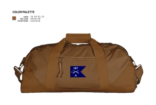 Duffle Bag, 187 infantry, , Teamtime, Team time, sublimation, custom sports apparel, team uniforms, spirit wear, spiritwear, sports uniforms, custom shirts, team store, custom team store, fundraiser sports, apparel fundraiser