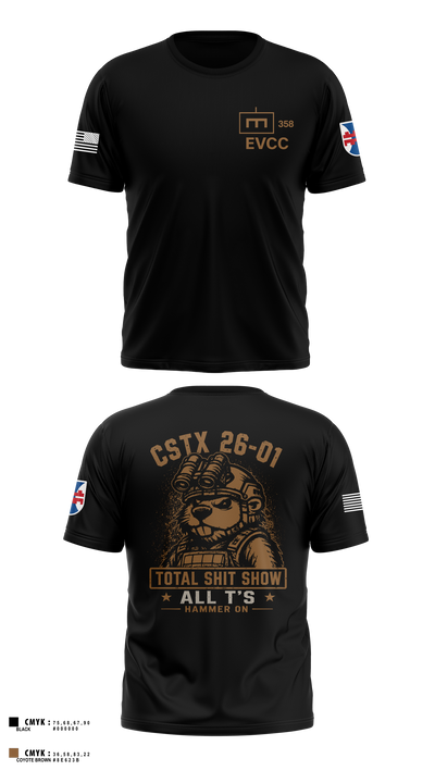 358 EVCC 70484950 Short Sleeve Performance Shirt - 11