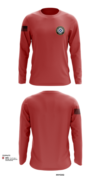 Long Sleeve Performance Shirt, 3rd Infantry Division, , Teamtime, Team time, sublimation, custom sports apparel, team uniforms, spirit wear, spiritwear, sports uniforms, custom shirts, team store, custom team store, fundraiser sports, apparel fundraiser