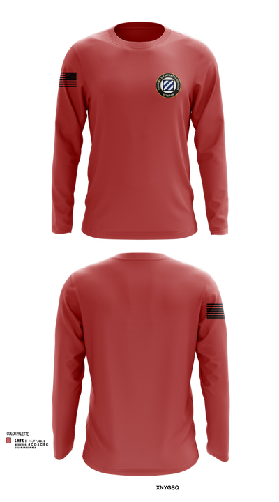 3rd Infantry Division 78750941 Long Sleeve Performance Shirt 102