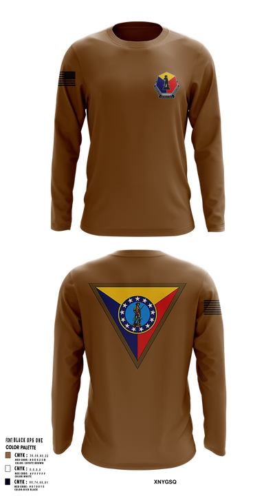 MDARNG TRAINING CENTER 72817816 Long Sleeve Performance Shirt 31
