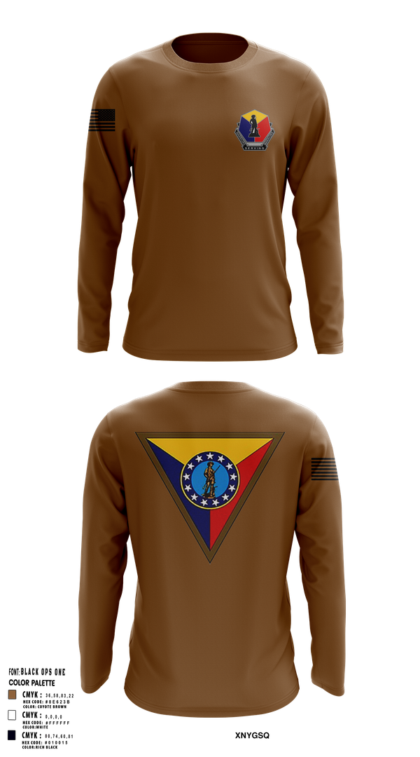 Long Sleeve Performance Shirt, MDARNG TRAINING CENTER, , Teamtime, Team time, sublimation, custom sports apparel, team uniforms, spirit wear, spiritwear, sports uniforms, custom shirts, team store, custom team store, fundraiser sports, apparel fundraiser