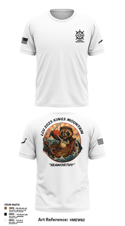 LCU 2025 kings mountain Short Sleeve Performance Shirt - 6