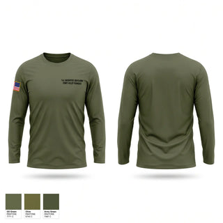 Long Sleeve Performance Shirt, 1st infantry division fort Riley Kansas, Bowling, Teamtime, Team time, sublimation, custom sports apparel, team uniforms, spirit wear, spiritwear, sports uniforms, custom shirts, team store, custom team store, fundraiser sports, apparel fundraiser