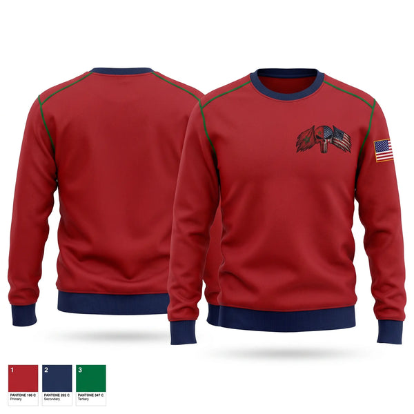 Crew Neck Sweatshirt, U.S.A.R MARSHEL, Police, Teamtime, Team time, sublimation, custom sports apparel, team uniforms, spirit wear, spiritwear, sports uniforms, custom shirts, team store, custom team store, fundraiser sports, apparel fundraiser
